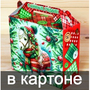 Сладкие новогодние подарки в картонной упаковке в Ногинске