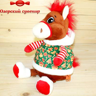 Детский новогодний подарок Озерский Сувенир в мягкой игрушке в Ногинске
